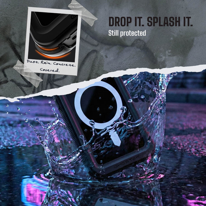 Samsung Galaxy S26 Ultra Case Waterproof with Screen Protector, MagSafe and Belt Clip Holster Full Body Heavy Duty
