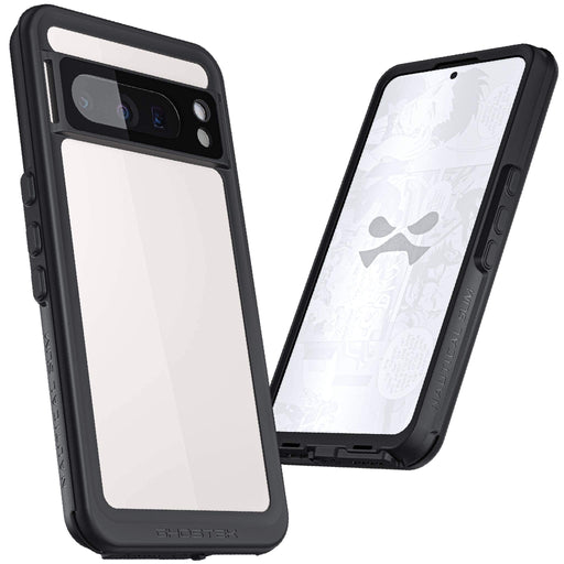 Google Pixel 6 Case, Protective Full Body Phone Case (Black)
