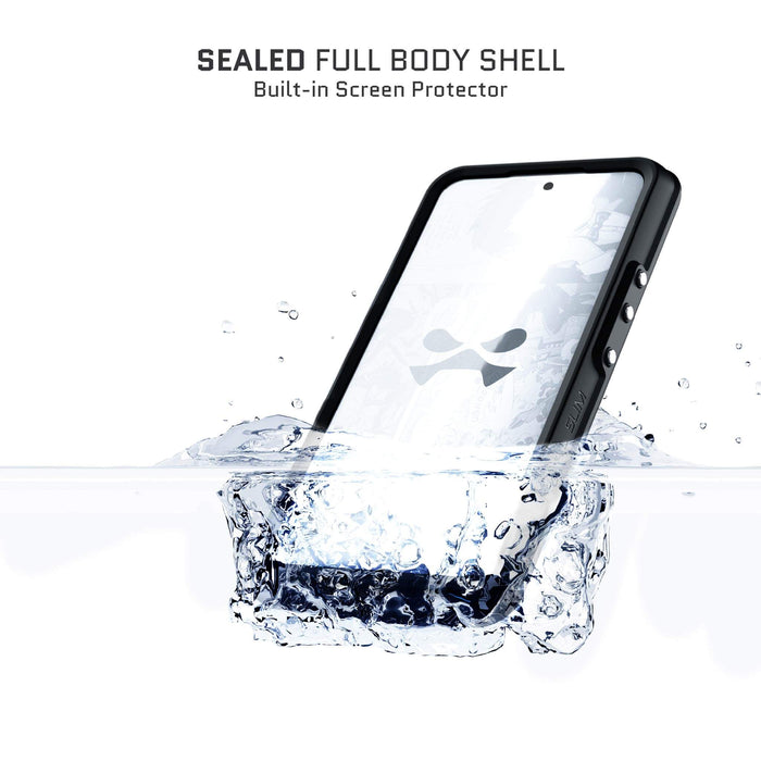 Google Pixel 8a Waterproof Phone Case Black
