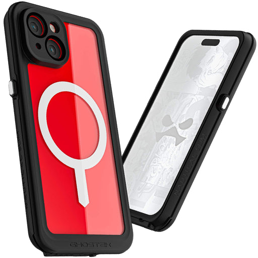 Waterproof iPhone15 Full Body Case with Screen Protector