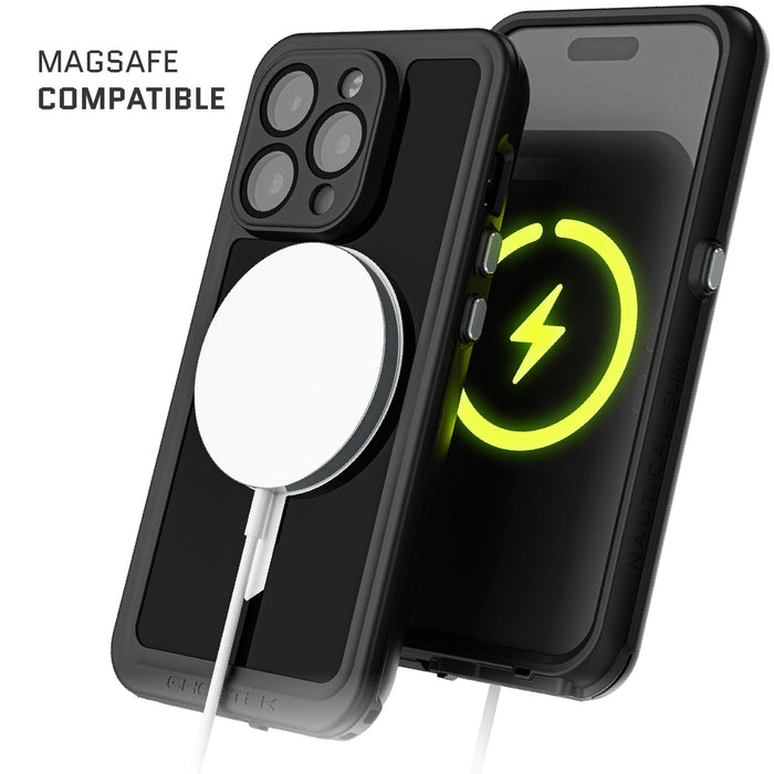 MagSafe iPhone 15 Pro Waterproof Case with Screen Protector