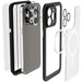 Waterproof Apple iPhone 15 Pro Max Case with Camera Lens Protector