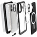 Apple iPhone 16 Waterproof MagSafe Phone Case with Screen Protector Camera Lens