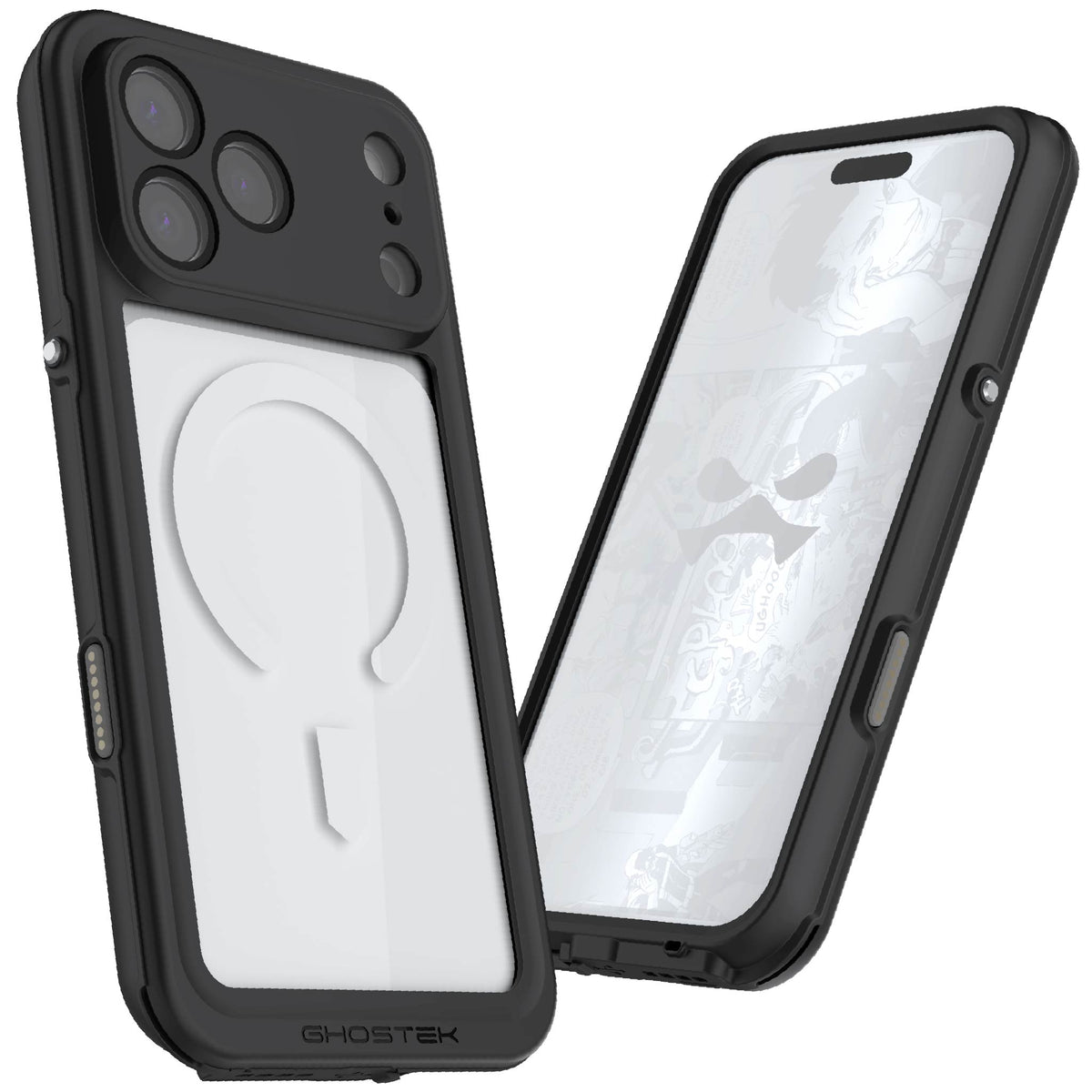 iPhone 17 Pro Max Waterproof Case with Screen Protector