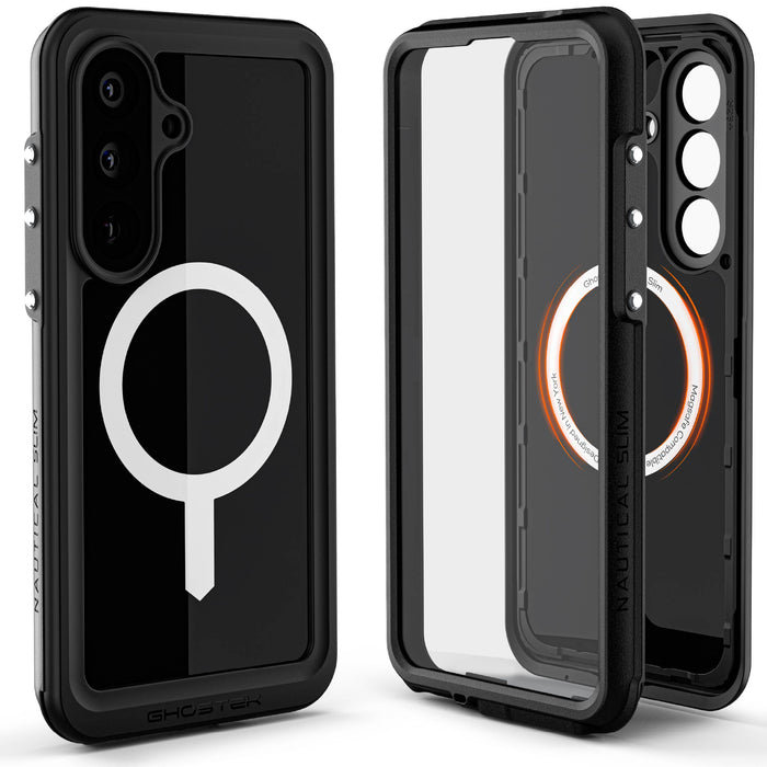 Galaxy S26 Plus Case Waterproof with Screen Protector and MagSafe Magnetic Ring Full Body Heavy Duty Protective Cover Shell