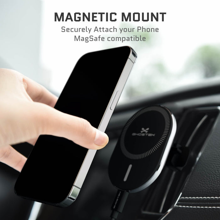 MagSafe Wireless Charging Car Vent Mount Magnetic Holder Fast Charger