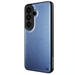 Galaxy S26 Leather Case Blue with MagSafe Magnetic 