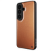 Galaxy S26 Leather Case Brown with MagSafe Magnetic 