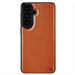 Samsung Galaxy S26 Plus Leather Case Brown with MagSafe Magnetic 