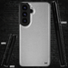 Samsung S26 Plus Leather Case Gray with MagSafe Magnetic 