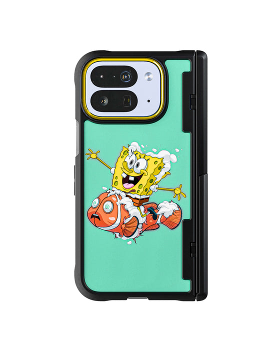 Pixel 10 Pro Fold NOT SO FUNNY by Dhani Barragán Artist Artwork Protective Phone Case Limited Edition Collab Cover