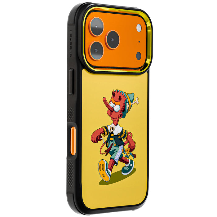 iPhone 17 Pro BAROCCHIO DEVIL by Dhani Barragán Artist Artwork Protective Phone Case Limited Edition Collab Cover