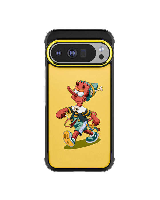 Pixel 10 Pro XL BAROCCHIO DEVIL by Dhani Barragán Artist Artwork Protective Phone Case Limited Edition Collab Cover