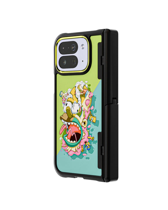 Pixel 10 Pro Fold DECONSTRUCTED YINYÁNG by Dhani Barragán Artist Artwork Protective Phone Case Limited Edition Collab Cover
