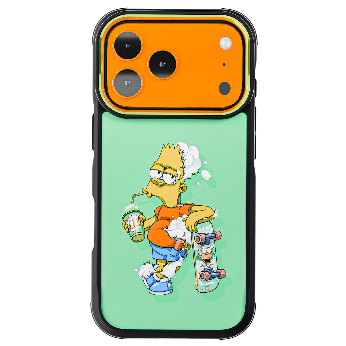 iPhone 17 Pro DECONSTRUCTED BART by Dhani Barragán Artist Artwork Protective Phone Case Limited Edition Collab Cover