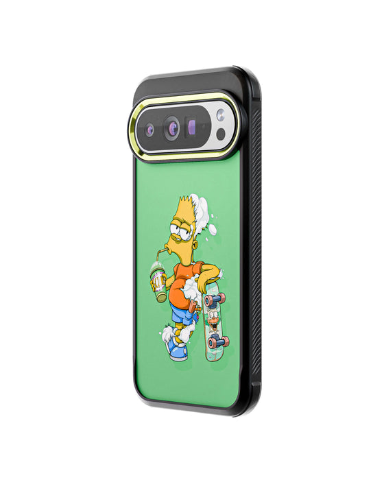Pixel 10 Pro XL DECONSTRUCTED BART by Dhani Barragán Artist Artwork Protective Phone Case Limited Edition Collab Cover