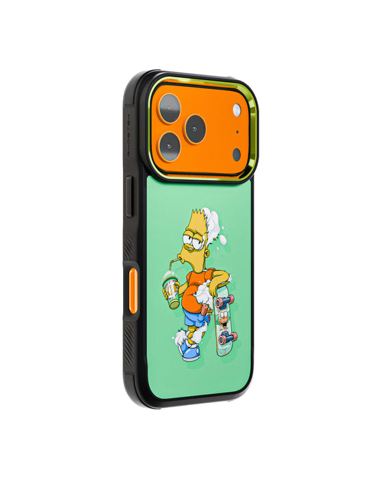 iPhone 17 Pro DECONSTRUCTED BART by Dhani Barragán Artist Artwork Protective Phone Case Limited Edition Collab Cover