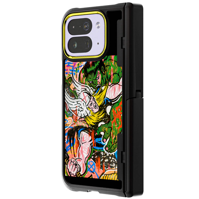 Thor vs Hulk - Spraypaint Art <br>by Doped Out M — Limited Edition COVERT