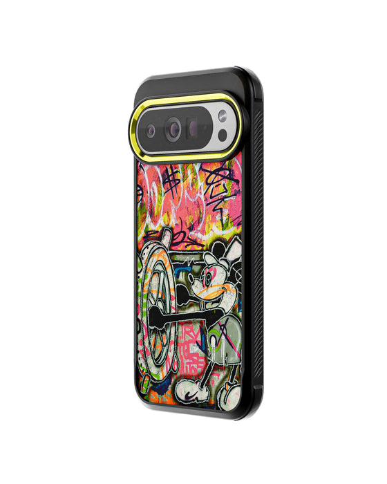 Pixel 10 Pro XL Mickey Mouse My Way Case Artist Collab Artwork Protective MagSafe Phone Cover