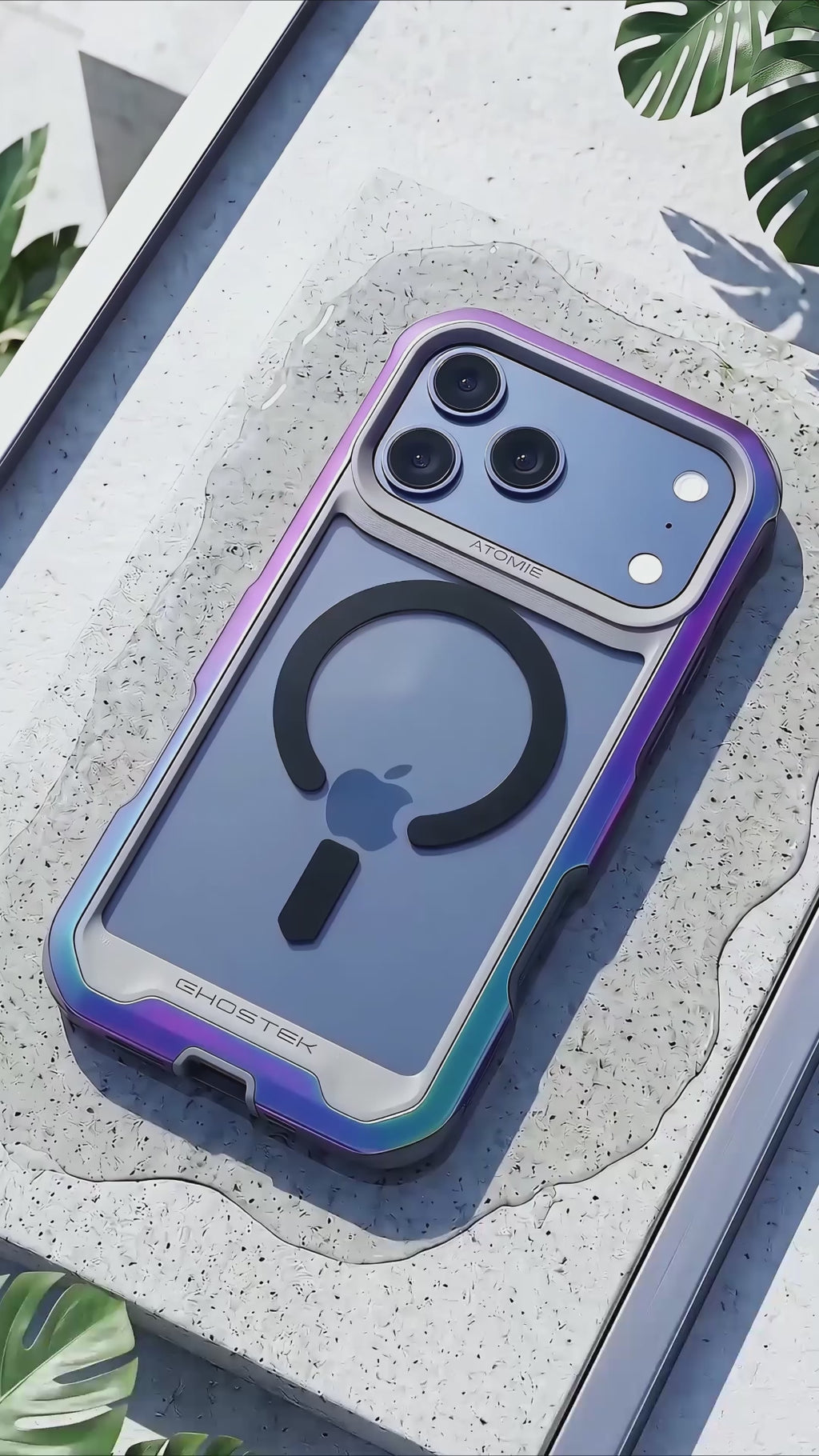 iPhone 17 Pro Max Prismatic Metal Case with MagSafe