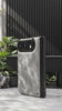 iPhone Duo Gray Leather Case with MagSafe and Screen Protector