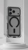 iPhone 18 Pro Metal MagSafe Case Silver Clear
