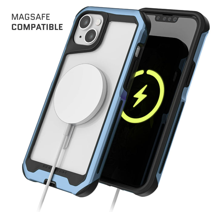 iPhone 14 Phone Case Blue MagSafe