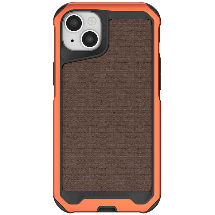 iPhone 14 Case Orange MagSafe Fabric