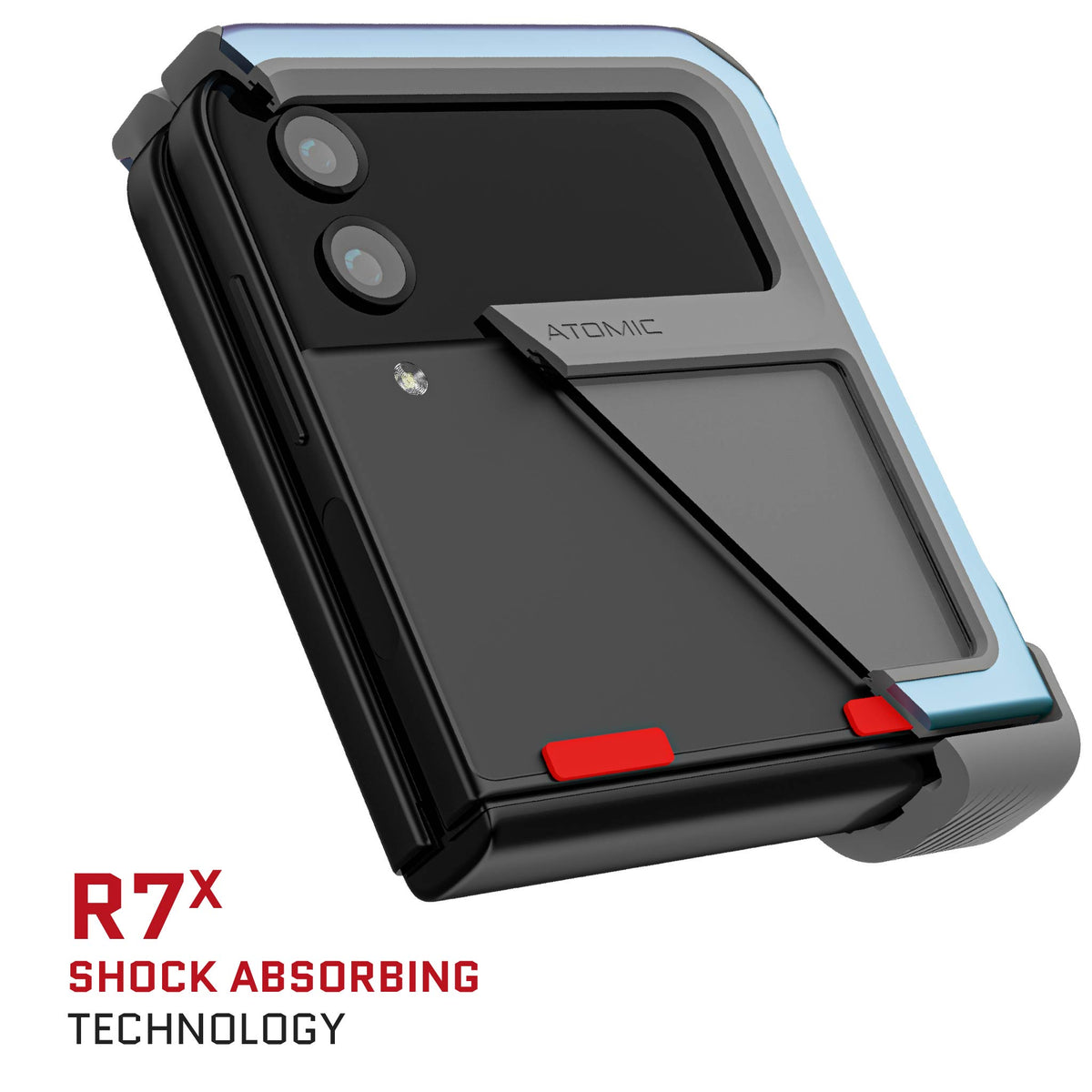 Galaxy Z Flip 4 Case Prismatic Metallic