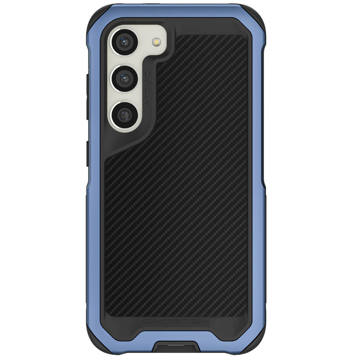 Samsung Galaxy S23 Case Carbon Fiber Blue