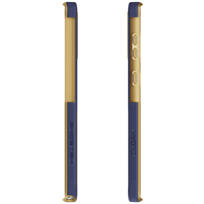 Galaxy Note 10 Blue Gold Case