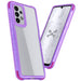 a33 clear case purple