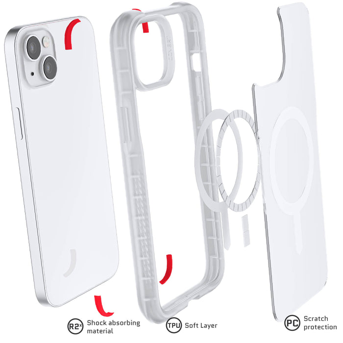 iPhone 14 Phone Case Clear MagSafe