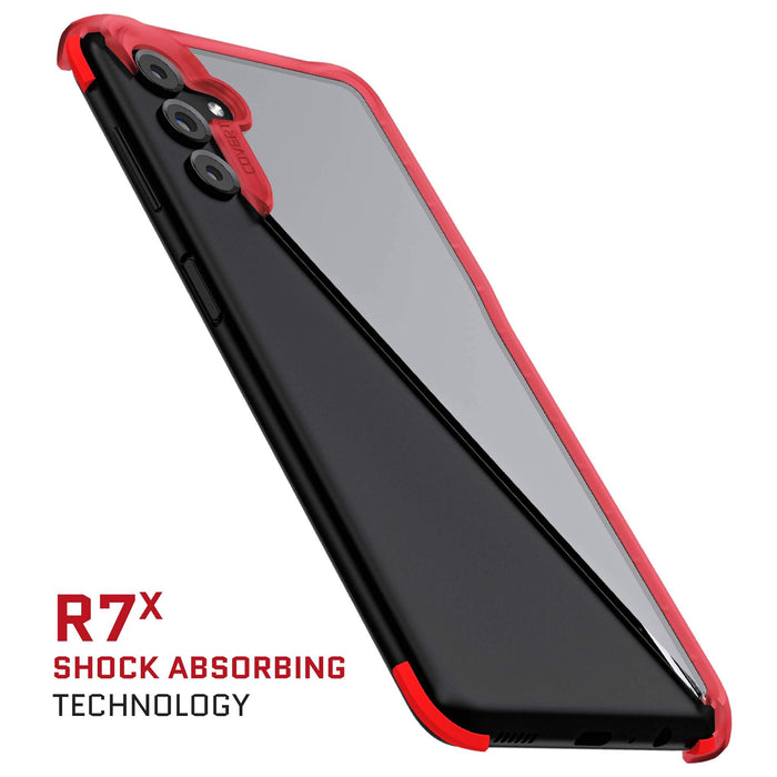 a13 clear case red