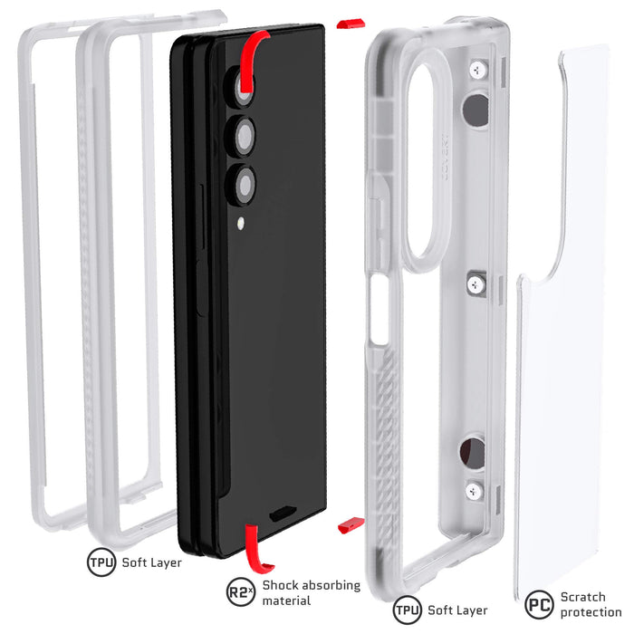 Case For Samsung Galaxy Z Flip 5 5g 2023, Clear Slim Phone Case With  Transparent Hard Pc Back, Soft Tpu Edges