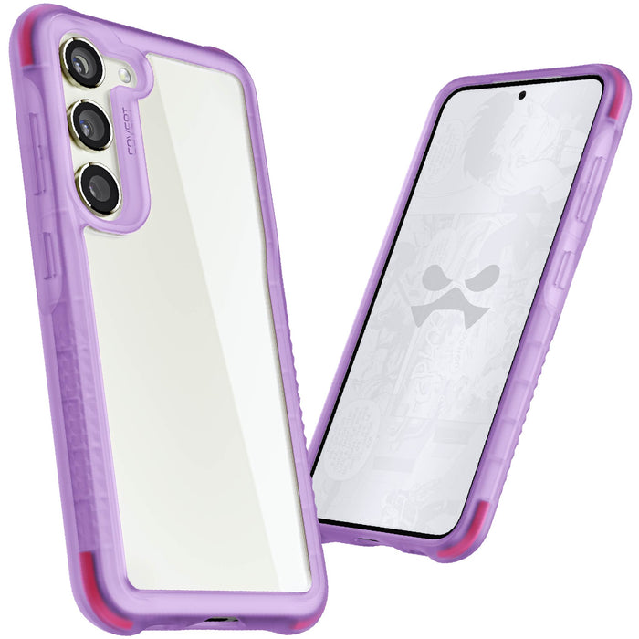 Samsung Galaxy S23 Case Purple Clear