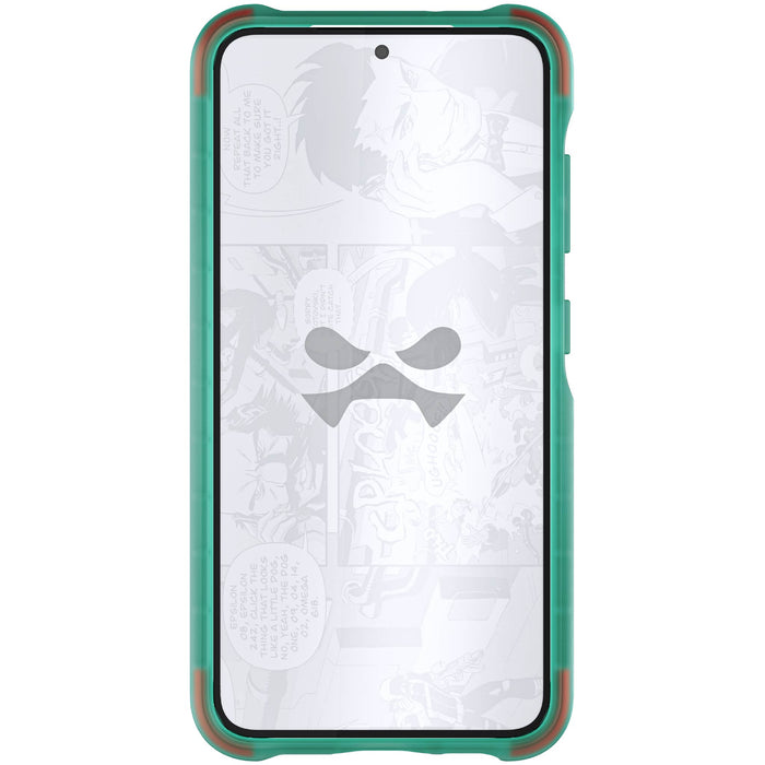 Samsung S23 Teal Case Clear