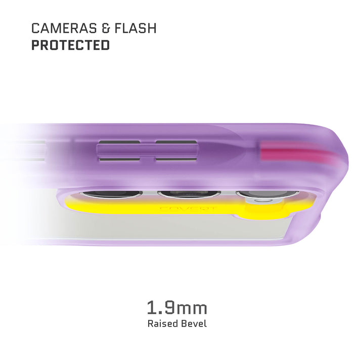 Galaxy S23 Case Purple Clear
