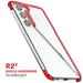 S23 Case Red Clear