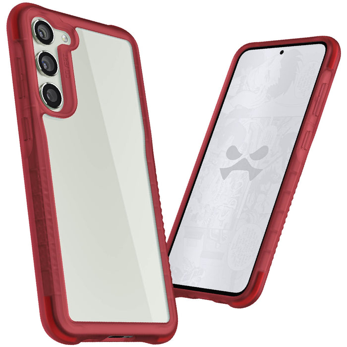 Samsung Galaxy S23 Plus Case Red Clear