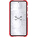 Galaxy S23 Plus Red Case Clear