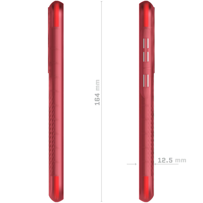 Samsung S23 Plus Red Case Clear