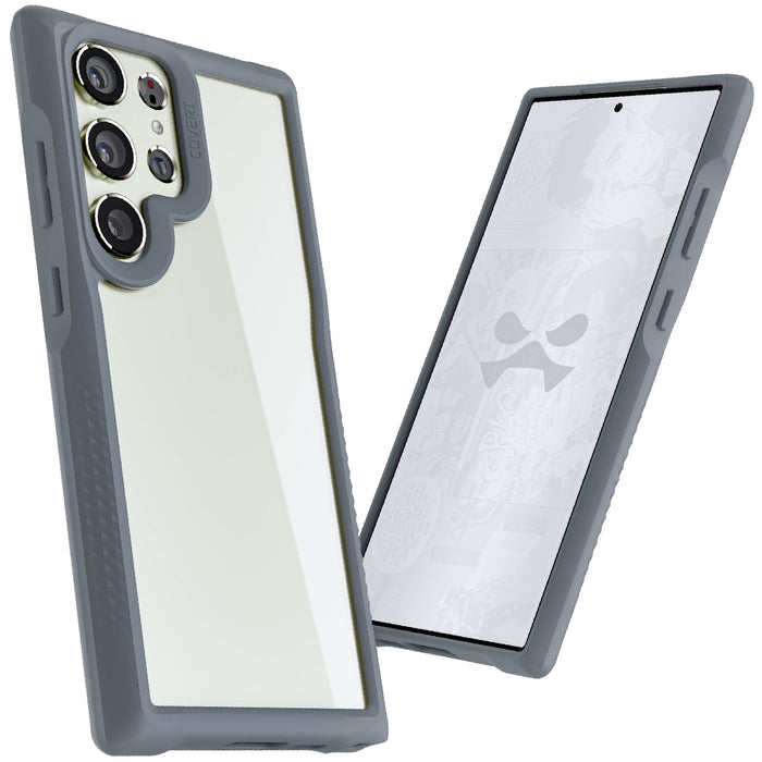 Samsung Galaxy S23 Ultra Case Gray Clear