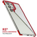 S23 Ultra Case Red Clear