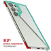 S23 Ultra Case Teal Clear