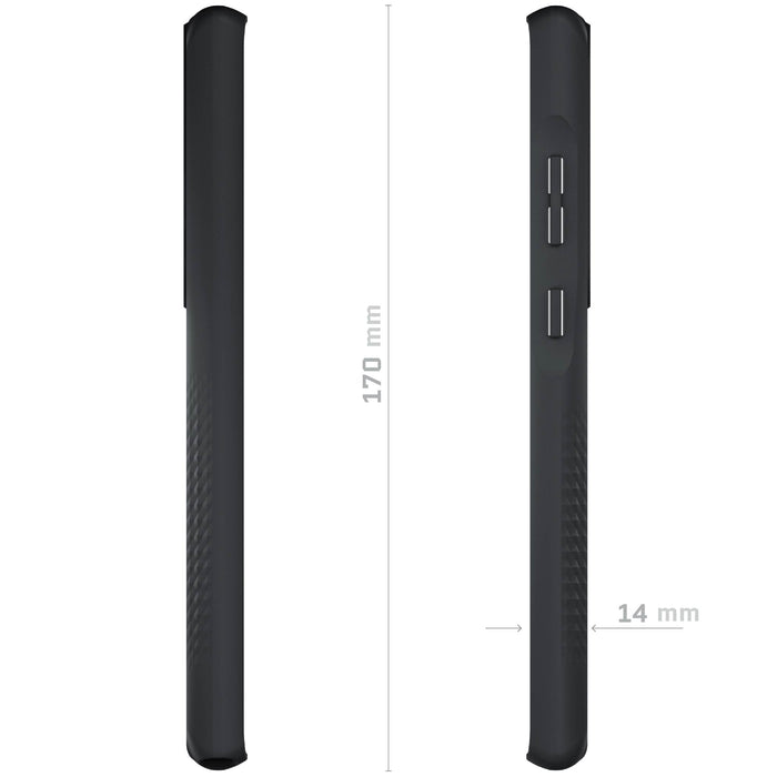 Samsung S23 Ultra Black Case Clear