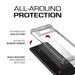 Galaxy Note 8 Clear Red Case