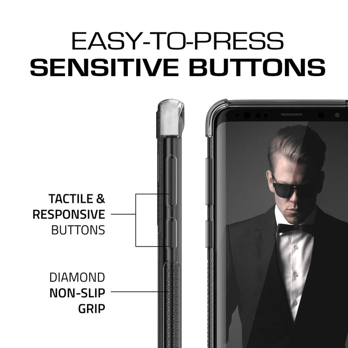 Galaxy S9 Plus Clear White Case