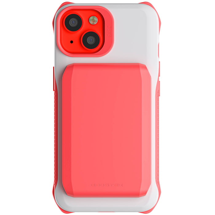 Pink iPhone 14 Wallet Phone Case MagSafe Card Holder