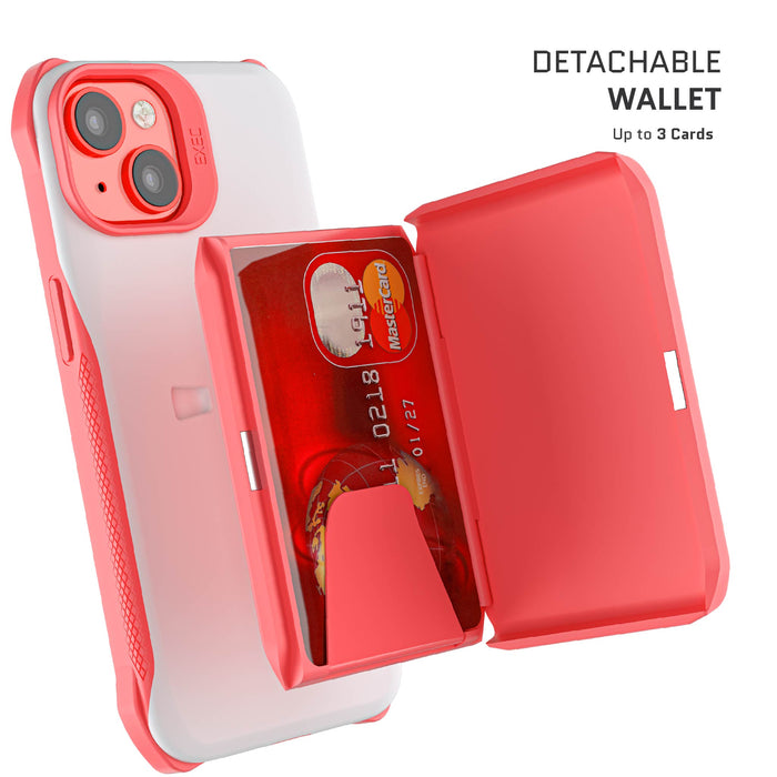 iPhone 14 Wallet Pink Case MagSafe CardHolder